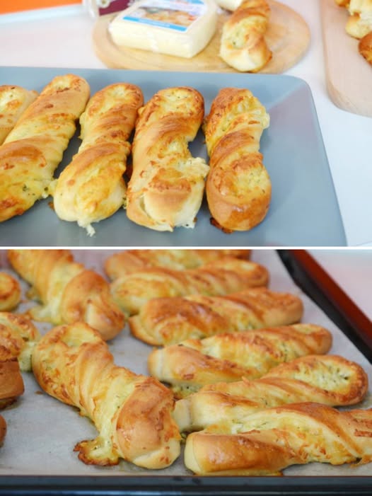 Chifle cu brânză topită – Rețetă rapidă și delicioasă
