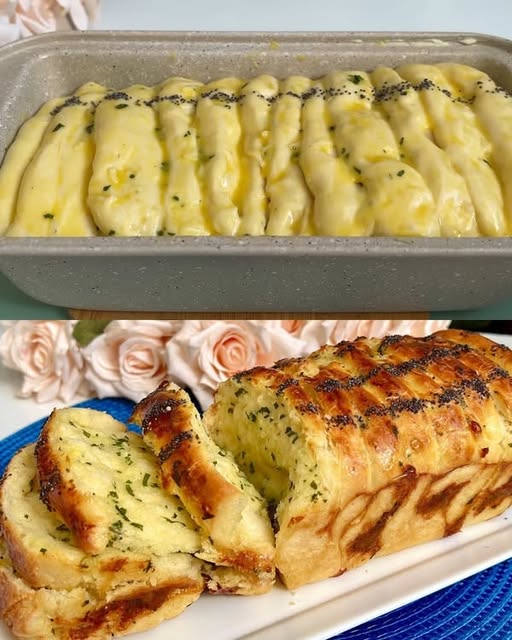 Pâine cu brânză de usturoi și mozzarella: Rețetă delicioasă și simplă de preparat
