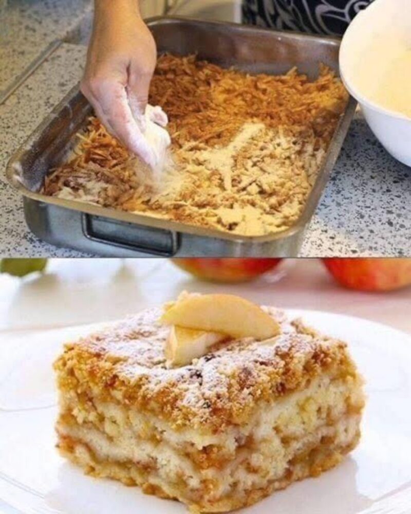 Prăjitură Magică cu Mere