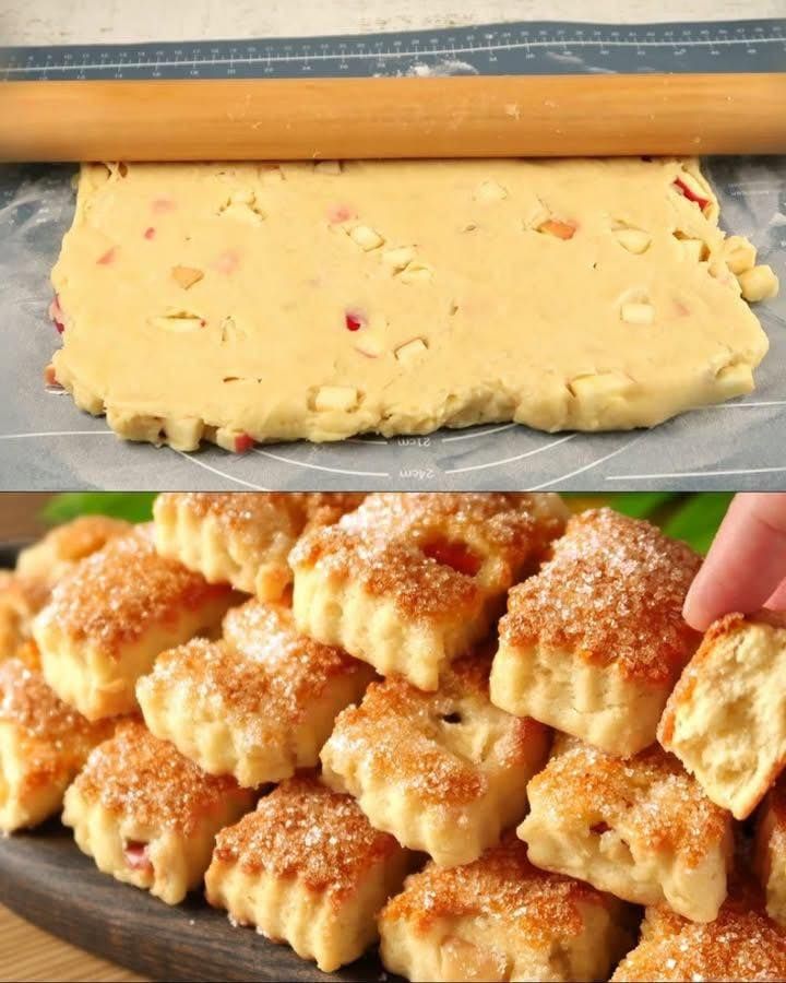 2 mere și 10 minute! Cei mai gustoși și mai rapizi biscuiți! Îi poți face în fiecare zi!