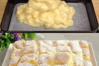 3 mere, 3 ouă, un pahar de lapte și ți se topește în gură!